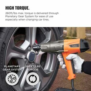 VonHaus 8.5 Amp half -inch Electric Impact Wrench with high torque VonHaus 8.5 Amp half -inch Electric Impact Wrench with high torque